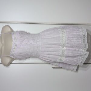 NWT Aerie Button Up Lavender Minidress
